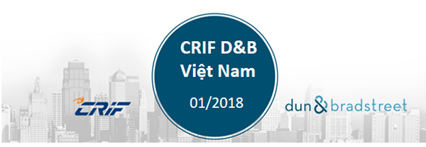 01/2018, CRIF chính thức mua lại D&B Việt Nam và trở thành CRIF D&B Việt Nam 